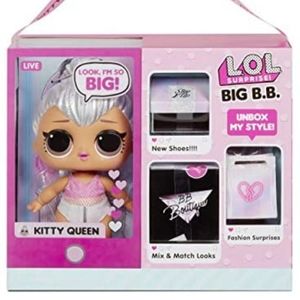 LOL Surprise Big B.B. (Big Baby) Kitty Queen – 11" Large Doll